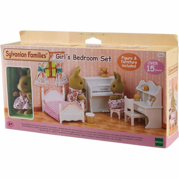 

Jual Mainan Furniture Sylvanian Girl's Bedroom Set With Rabbit Sister Doll Murah