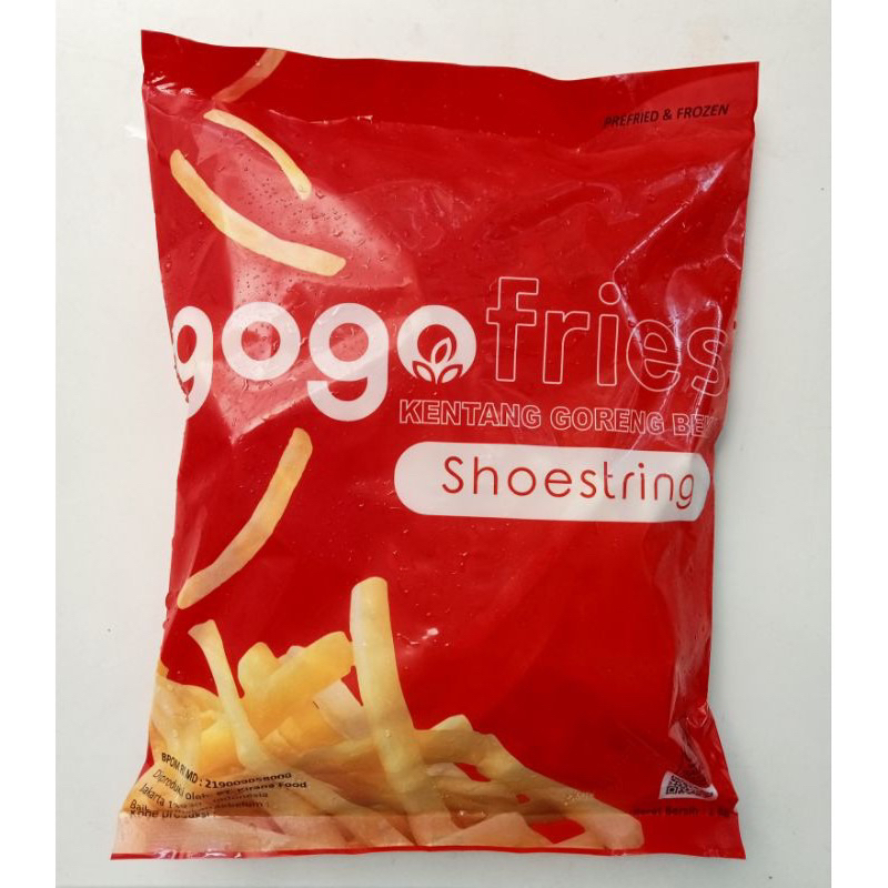 Kentang goreng Gogo Frozen 1Kg French Fries