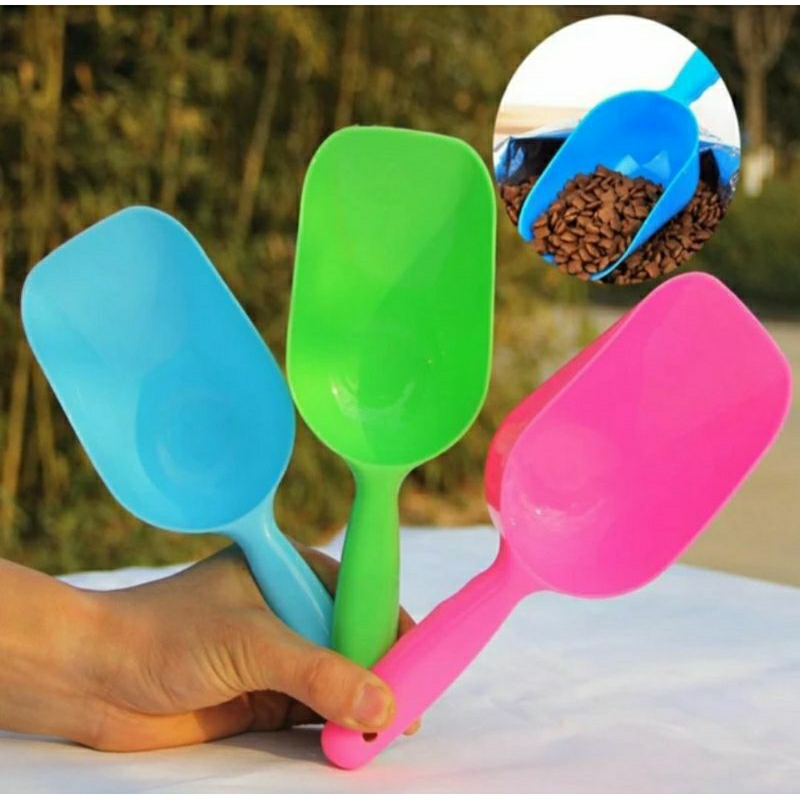 Sekop ES Sendok Sekop Serok Shovel plastik Sekop dapur Sekop Plastik Serokan Serbaguna