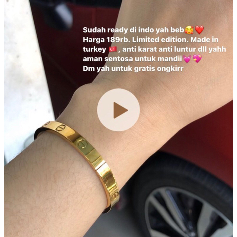 Turkey Bracelet anti karat