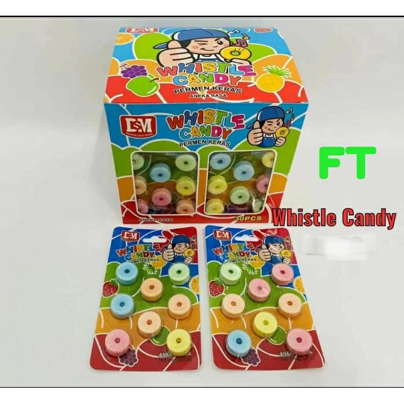 

permen whistle (peluit) candy 30 pcs