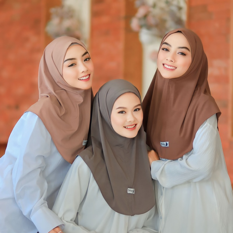 Dhinda Hijab - Bergo Non Pet Antem Size M (Jersey Ity Terbaik) Jilbab cantik