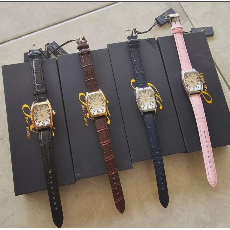 JHW 25 Jims honey Jam Tangan Kalep kotak wanita free box