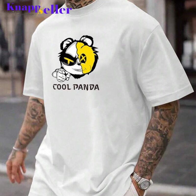 Kaos Pria Oversized Katun 24s Jumbo Premium Knappseller