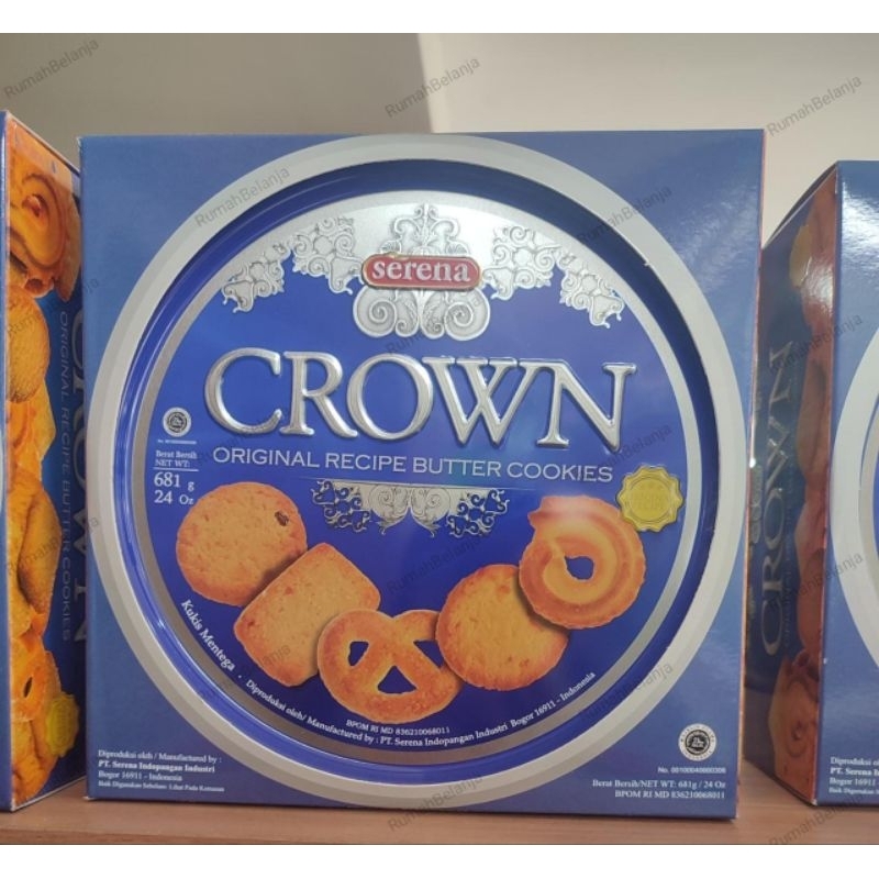 

SERENA CROWN Butter Cookies