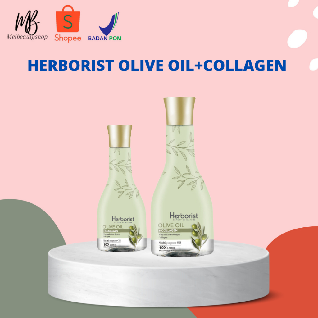 Herborist Minyak Zaitun + Collagen - 75ml | 150ml