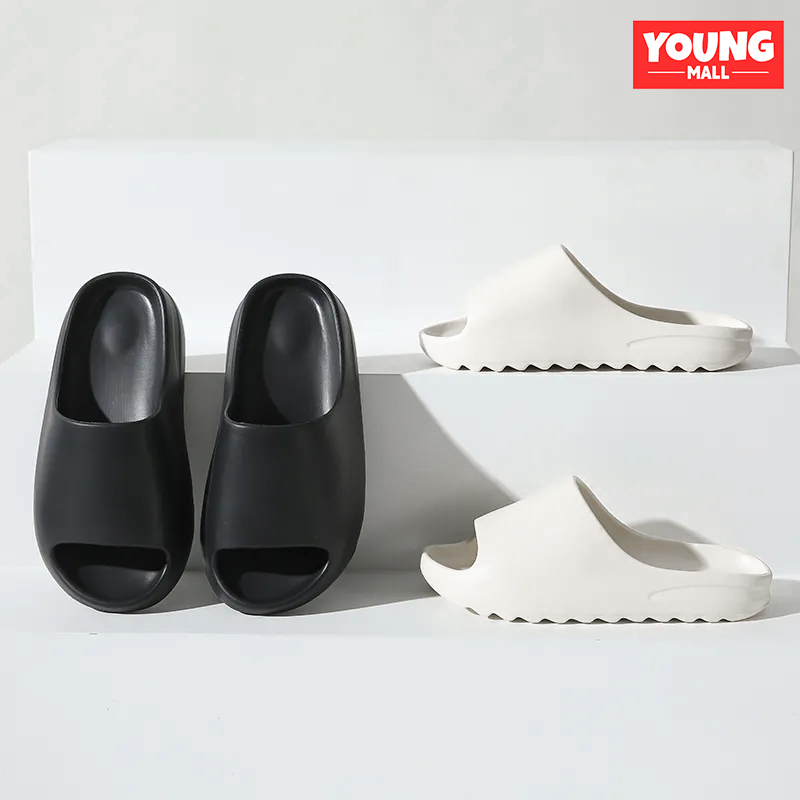 Sandal slip on karet pria kekinian 2023 Sandal slide pria rumah bahan EVA Sandal remaja laki laki murah dan tahan lama