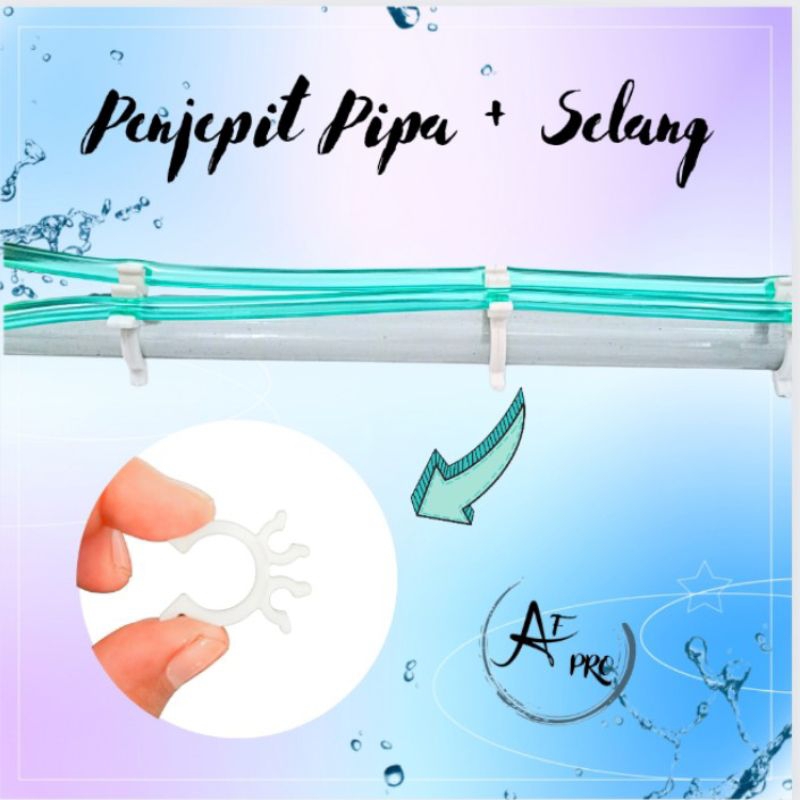 Kop Penjepit Pipa Selang Aquarium