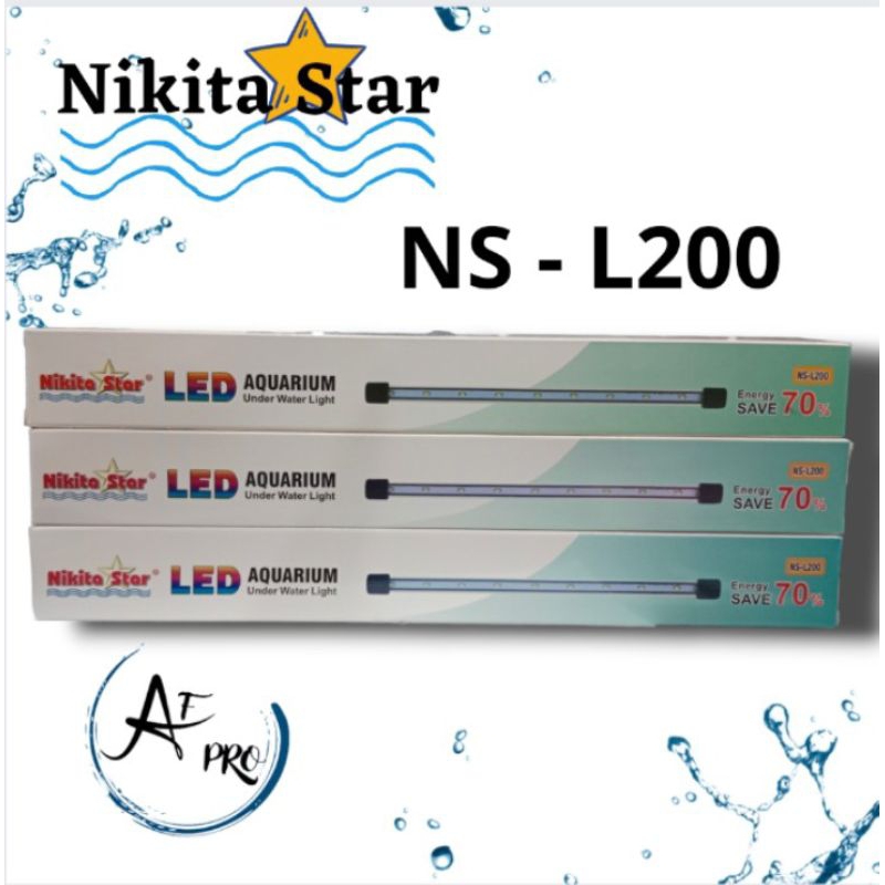 PROMO MURAH Lampu Led Celup Aquarium NIKITA STAR NS L 200