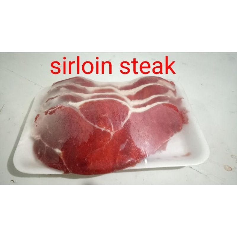 

sirloin steak 500grm