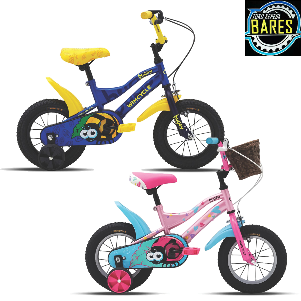 Sepeda BMX Anak 12 Wimcycle Bugsy Boys / Girls