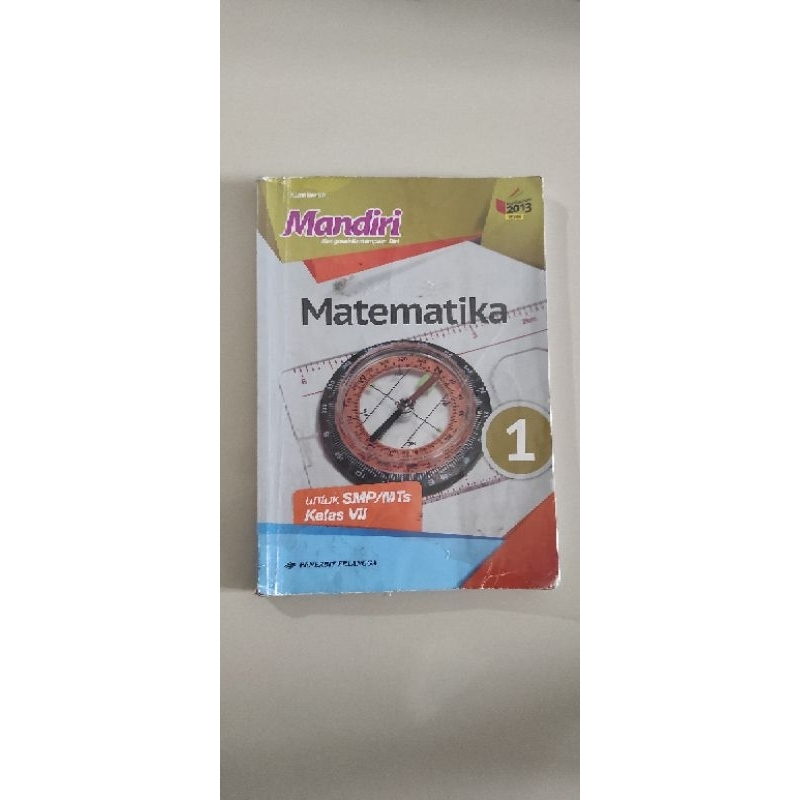 buku mandiri matematika kelas 7 SMP Erlangga