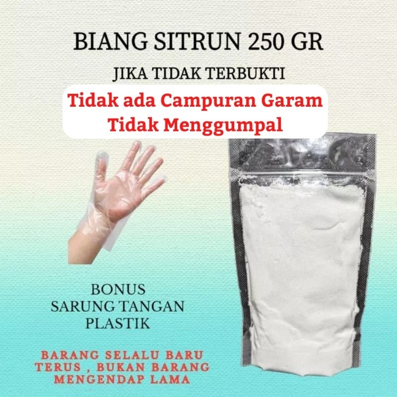 Biang Sitrun / Citrun Pembersih Kerak Kamar Mandi 250 Gr