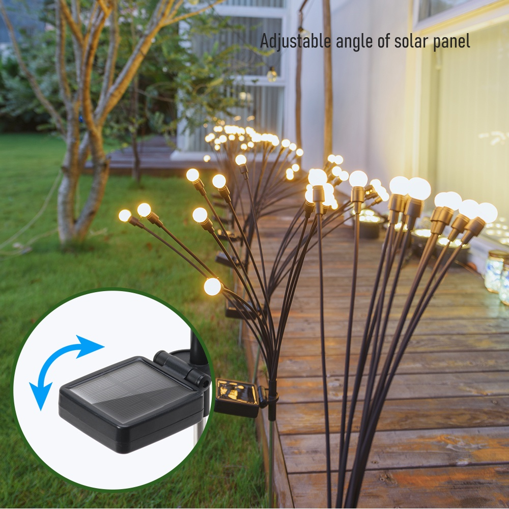 【COD】Lampu Lanskap Outdoor Api Firefly Lampu Taman Dekorasi Lampu Solar Firefly Light Lampu Dekorasi Lanskap Solar Firefly Light Lampu Dekorasi