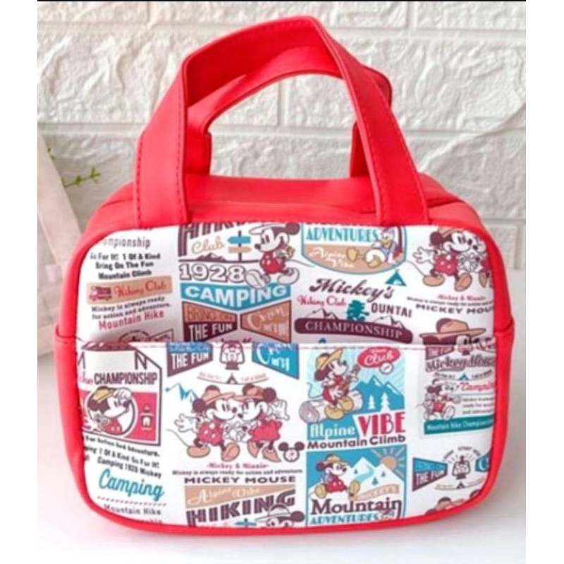 Disney Mickey's Hiking Lunch Bag  - Lunch Bag Tenteng Preloved