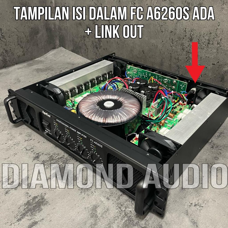 Power Amplifier Firstclass Fca6260 S Professional Ampli Fc a6260 6260S Fca 6260 ( Bayar Ditempat )