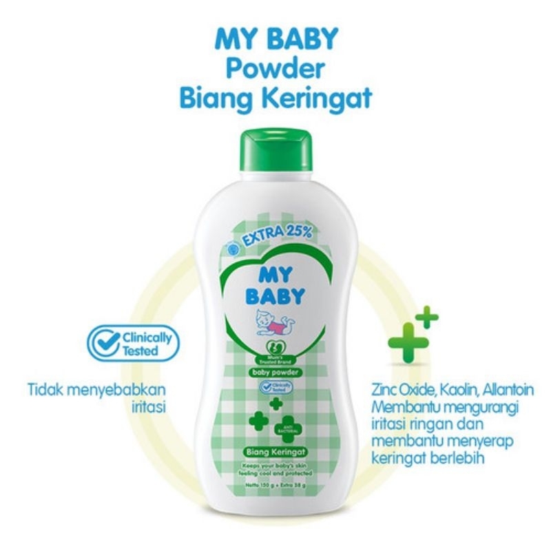 My Baby Powder Biang Keringat - Bedak Bayi