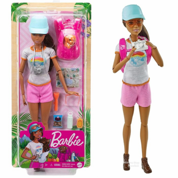 

Dijual Boneka Barbie Made to Move Hiking Dolls Brunette - Dog and 9 Asesoris Berkualitas