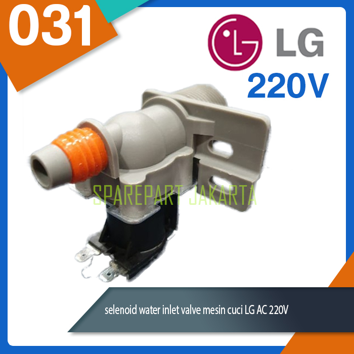 Selenoid water valve mesin cuci LG inverter AC220V WSL-031