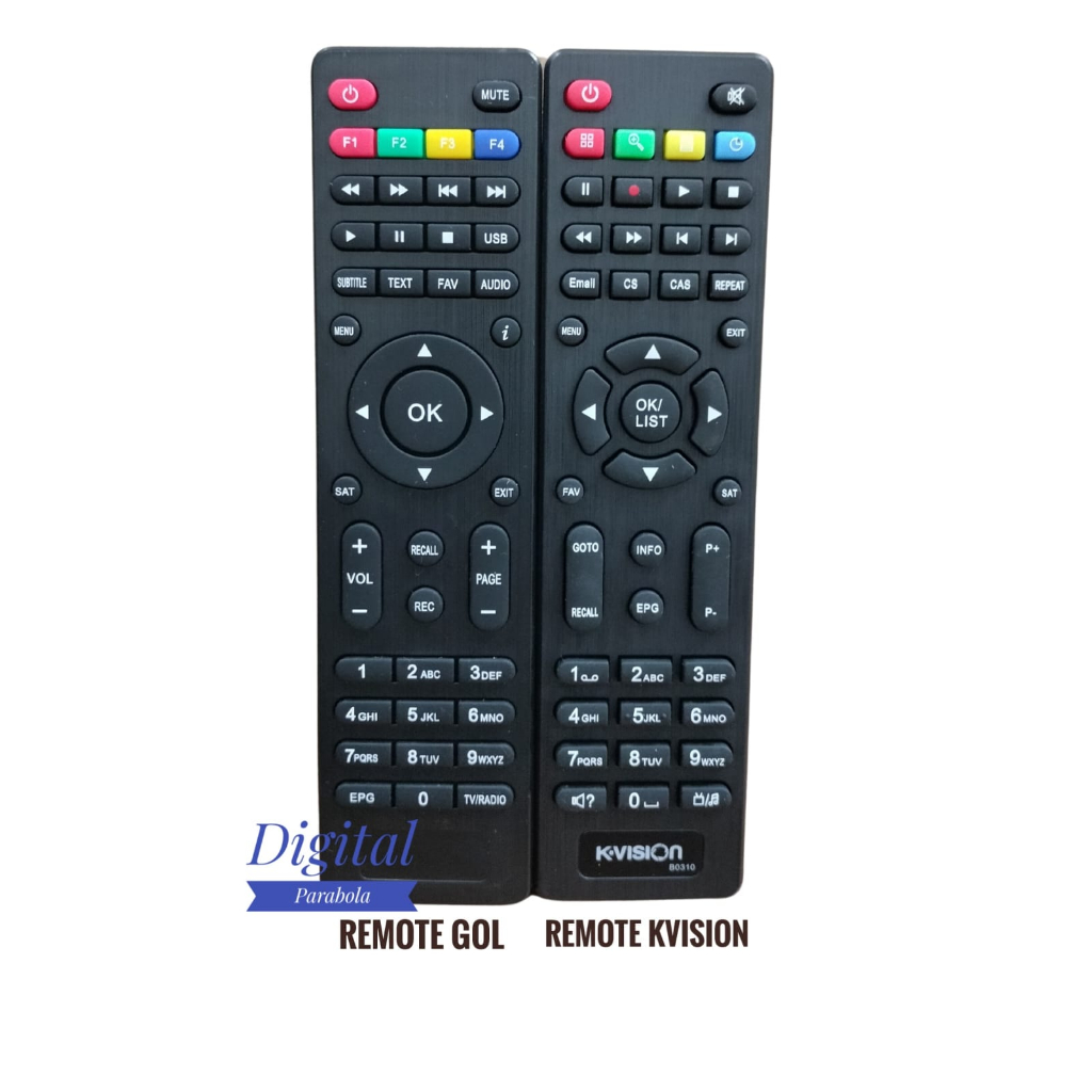 Remote Kvision Original - Remote GOLL Lgsat Gardiner Optus - Remote Kvision Bromo Cartenz Gol