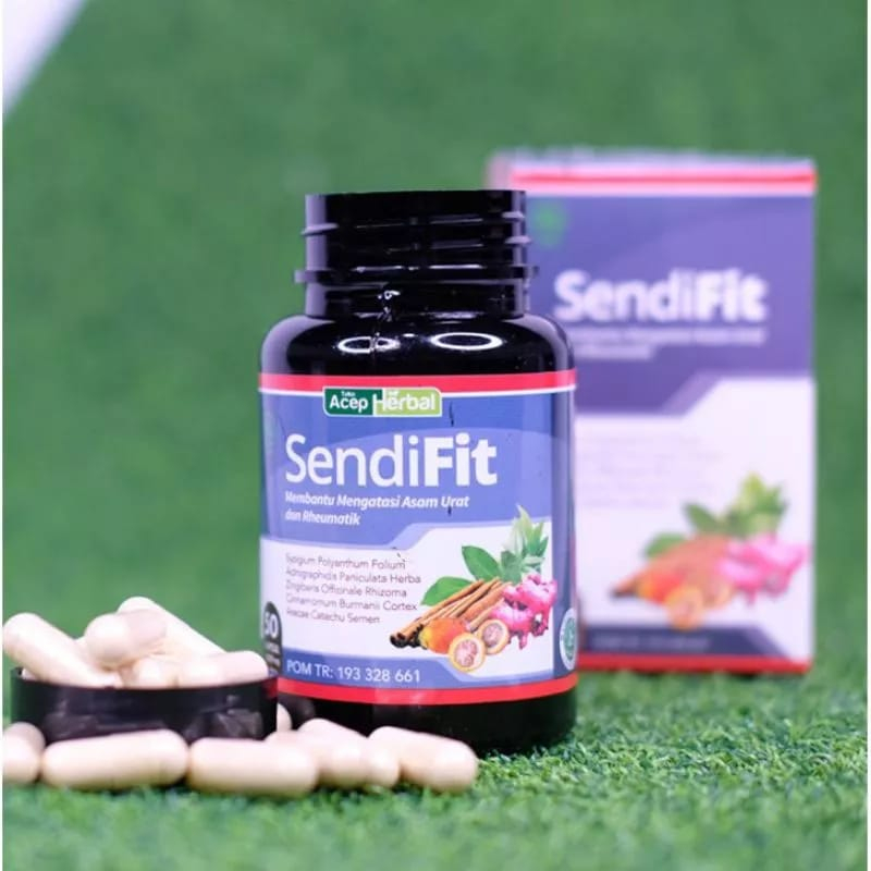 

[TERLARIS] SendiFit Acep Herbal Obat Asam Urat Rematik Nyeri Sendi Tulang Lutut Syaraf Saraf Kejepit Sakit Pinggang dan Punggung