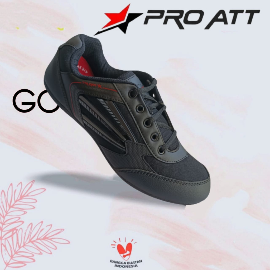 gos PRO ATT sepatu sekolah hitam Sepatu PRO ATT Sport 920/921 Sepatu sneakers casual sport shoes sepatu kets TALI sepatu OLAHRAGA