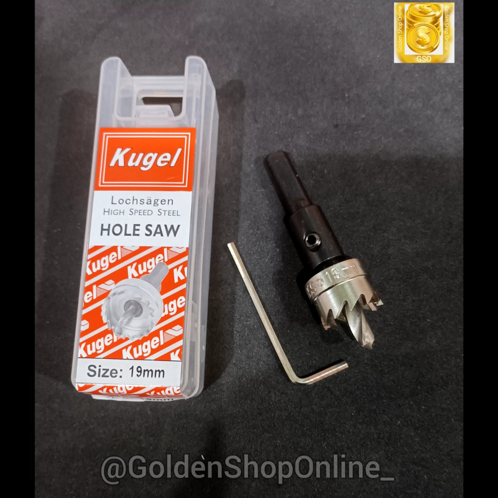 Hole Saw Kugel HSS Ukuran 19mm