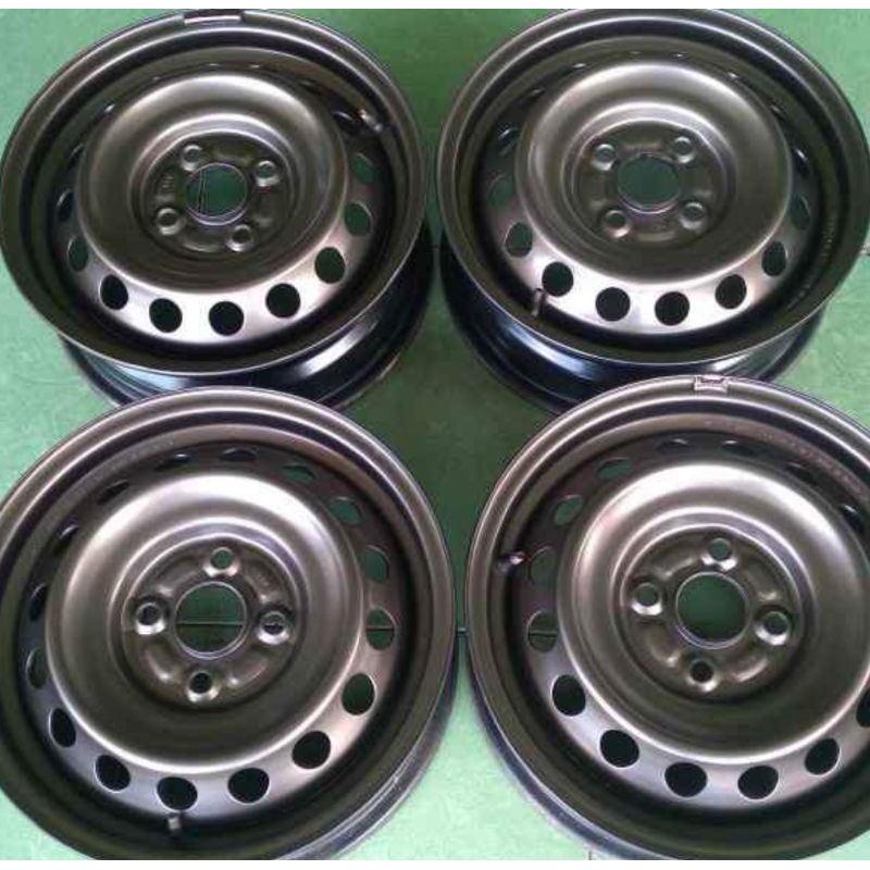 velg R 15 pcd 100 satuan serep brio mobilio calya sigra agya ayla vios jazz yaris etios picanto mobilio freed civic city splash avega harga yg tertera satuan tanpa. ban