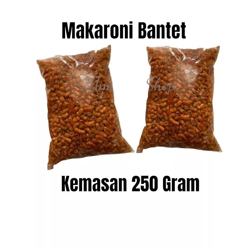 

Makaroni Bantet Kemasan 250 Gram