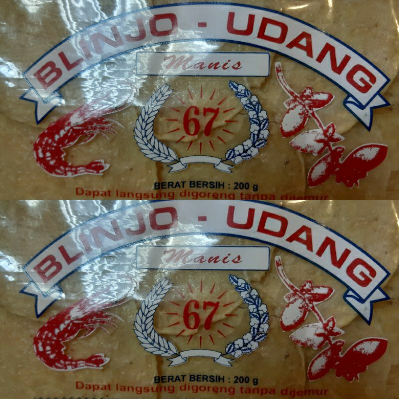 

belinjo udang toko 67 blinjo crackers belinjau melinjau melinjo udang toko 67 asli Surabaya oleh oleh khas Surabaya, Belinjo udang manis lebar gurih renyah