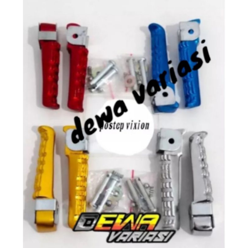 Foostep belakang Vixion new old model ORI warna postep step belakang warna