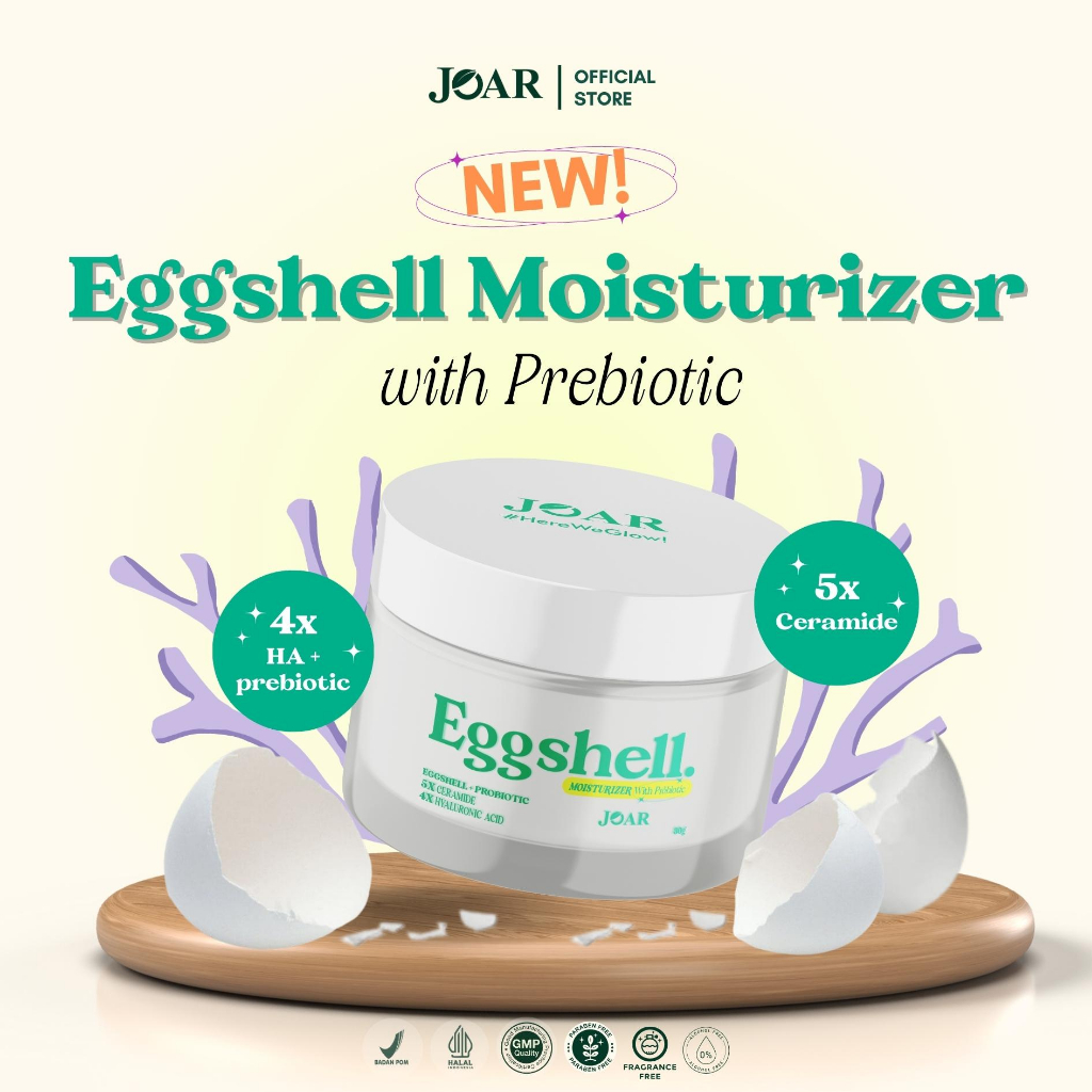 Eggshell Moisturizer With Probiotic