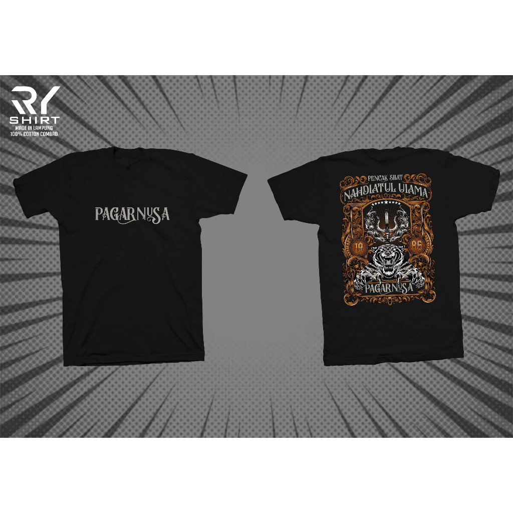 Kaos / Baju /T-shirt Distro keren Murah Pagar Nusa Macan Putih