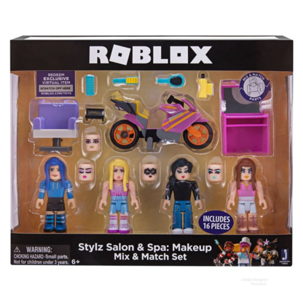 

Unik Roblox Stylz Salon and Spa Make Up 4 Core Figures Mix and Match Diskon