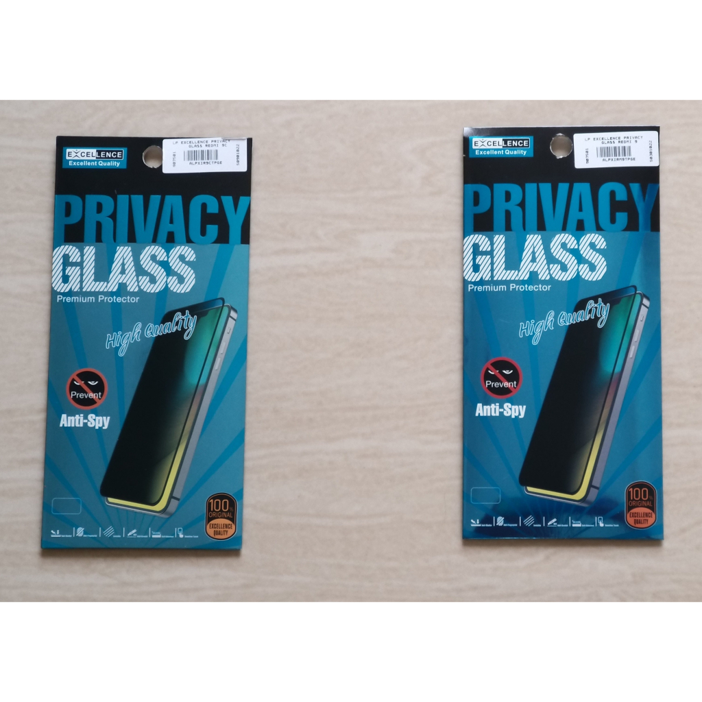 Tempered Glass Excellence Anti SPY For Redmi - Privacy Glass - TG
