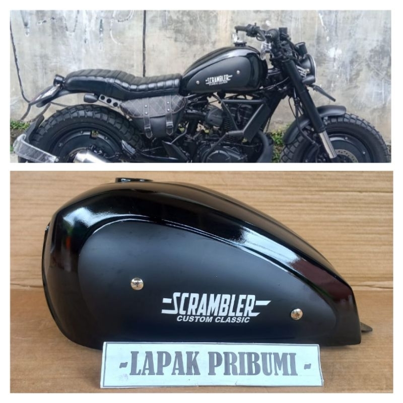 Tangki scrambler japstyle Bratstyle Custom Caferacer Tracker Ducati scrambler
