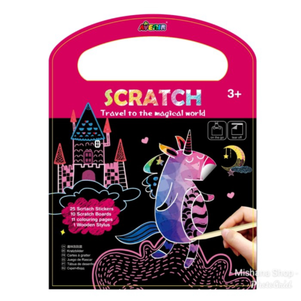 

Dijual AVENIR Scratch Travel to Magical Mainan Kerajinan Gambar Tangan Anak Murah