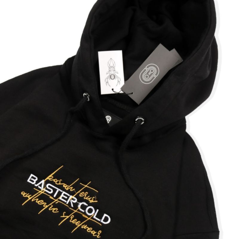 SWEATER HOODIE BASTERCOLD AUTHEN BORDIR