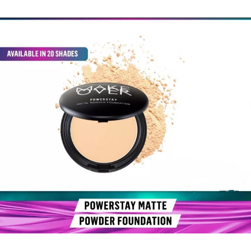 MAKEOVER POWERSTAY MATTE POWDER FOUNDATION - Bedak Padat