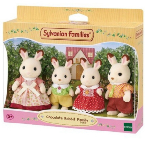 

Jual Sylvanian Friends Chocolate Rabbit Family 4 Karakter - 5655 Limited