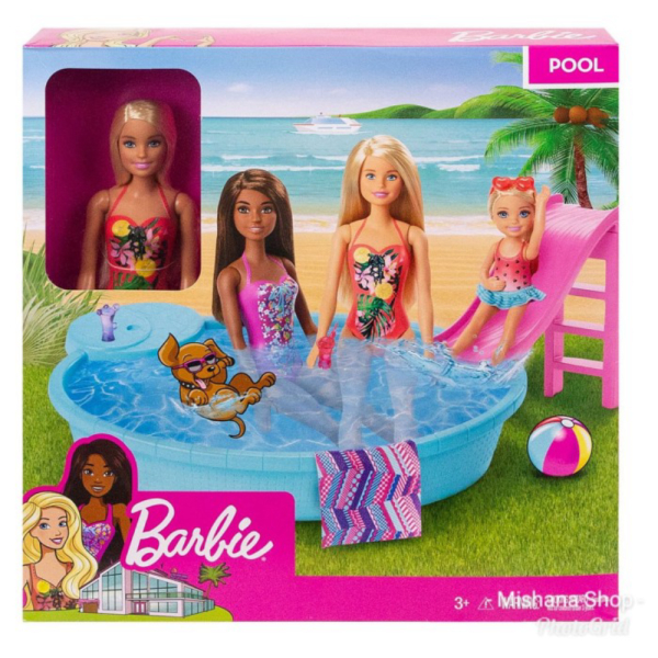 

Dijual Furniture Boneka Barbie Mattel Pool Slide - Kolam Dengan Boneka Limited