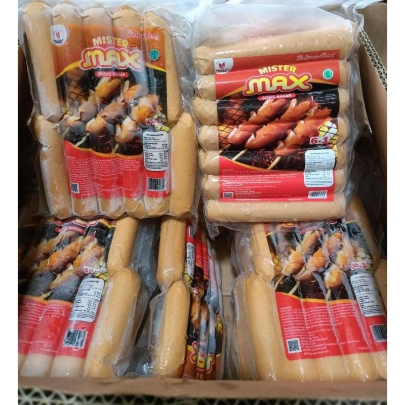 

SOSIS BAKAR MISTER MAX 500G ADA ISI 7 DAN 11