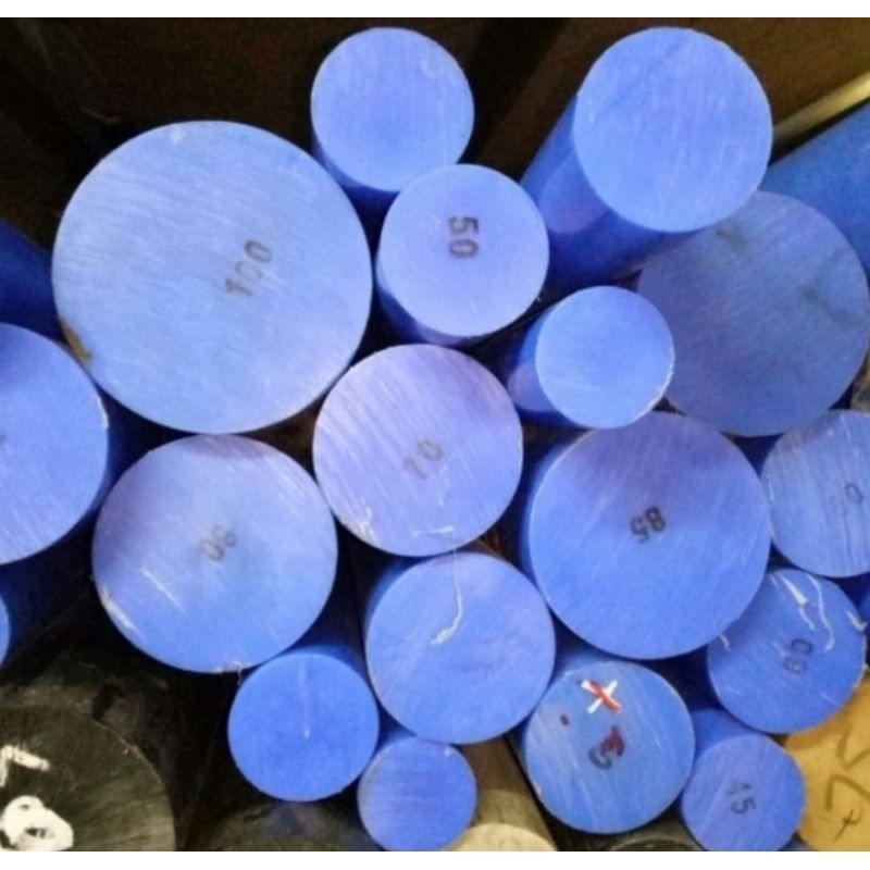 MC blue rod diameter 150mm panjang 1meter