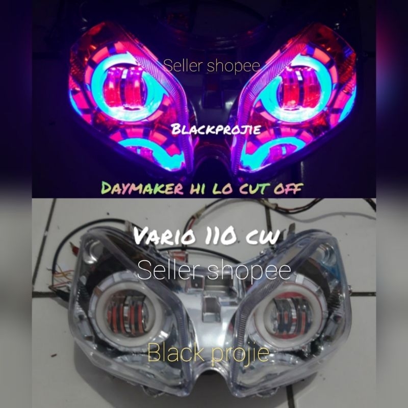 Reflektor vario 110 cw projie daymaker hi lo vario lama