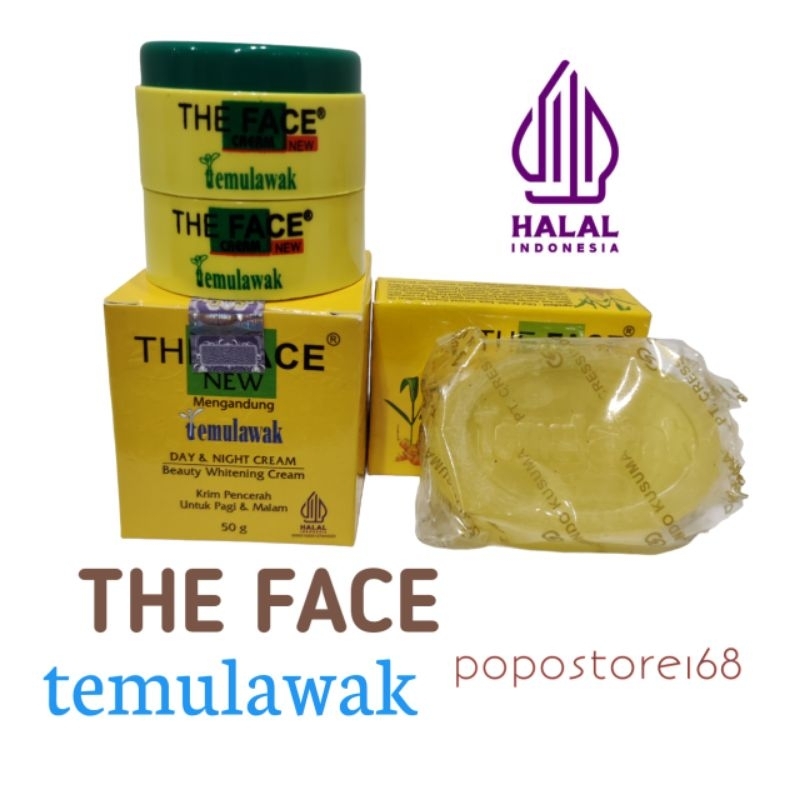 THE FACE TEMULAWAK ORI BPOM 1 PAKET/ PAKET CREAM TEMULAWAK CREAM 1 PAKET/ TEMULAWAK CREAM/ TEMULAWAK