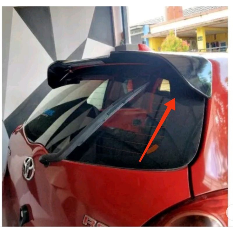 SPOILER YARIS 2005-2013 TRD PLUS LAMPU