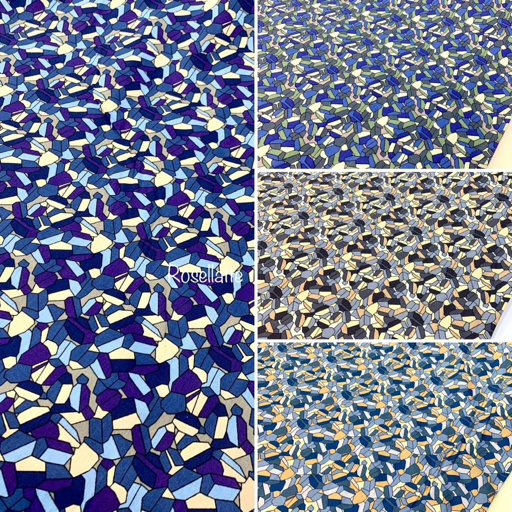 Kain Katun Jepang Premium Motif Abstrak II