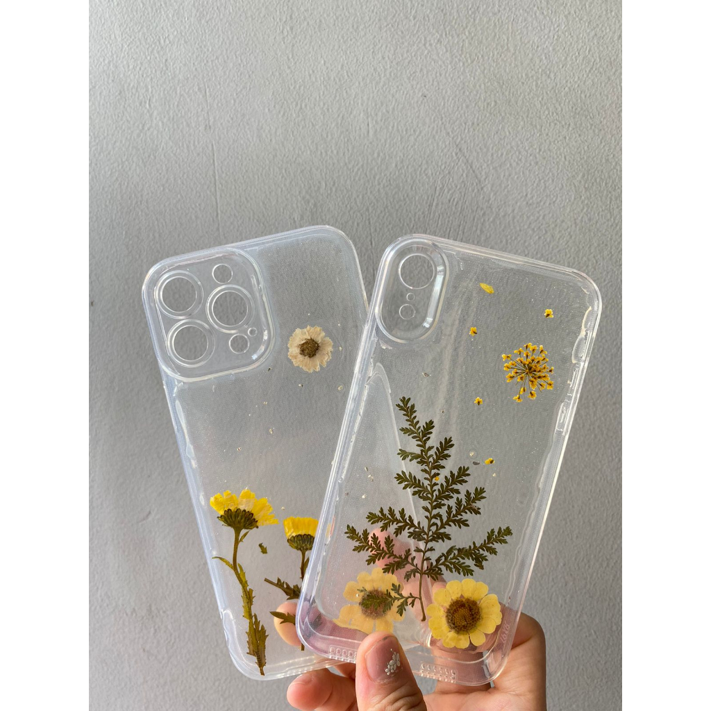 Case Bunga Resin TS EX02 for Xiaomi Redmi 6A 8 9 Prime 9A 9i 9C 9T 10 10A 10C 12C A1 A1+ A2 Note 5 10s 5G Pro 11 11s 12 Poco C40 M3 M4