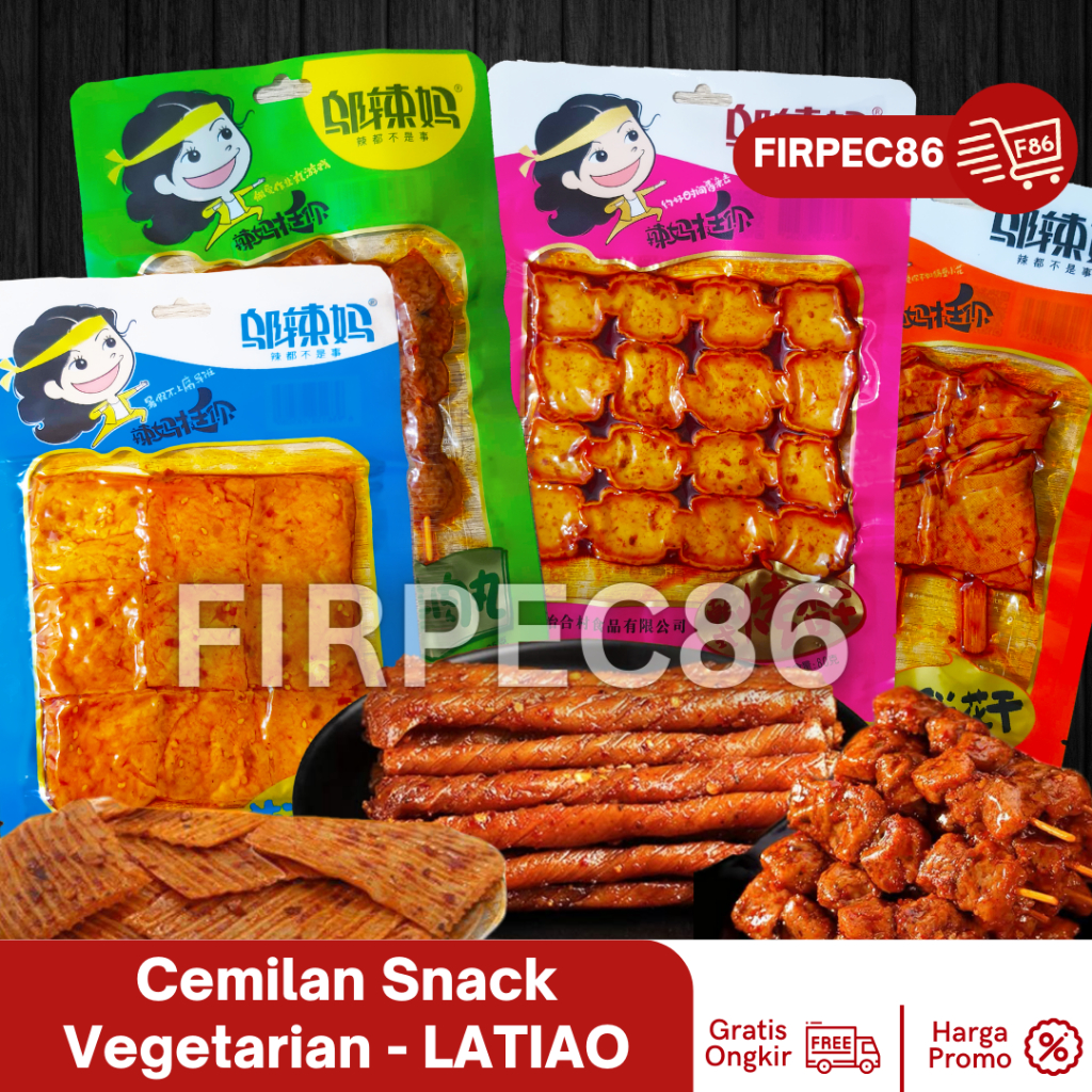 [HALAL] WULAMA Gluten (Cemilan Snack Vegetarian)latiao/la tiao