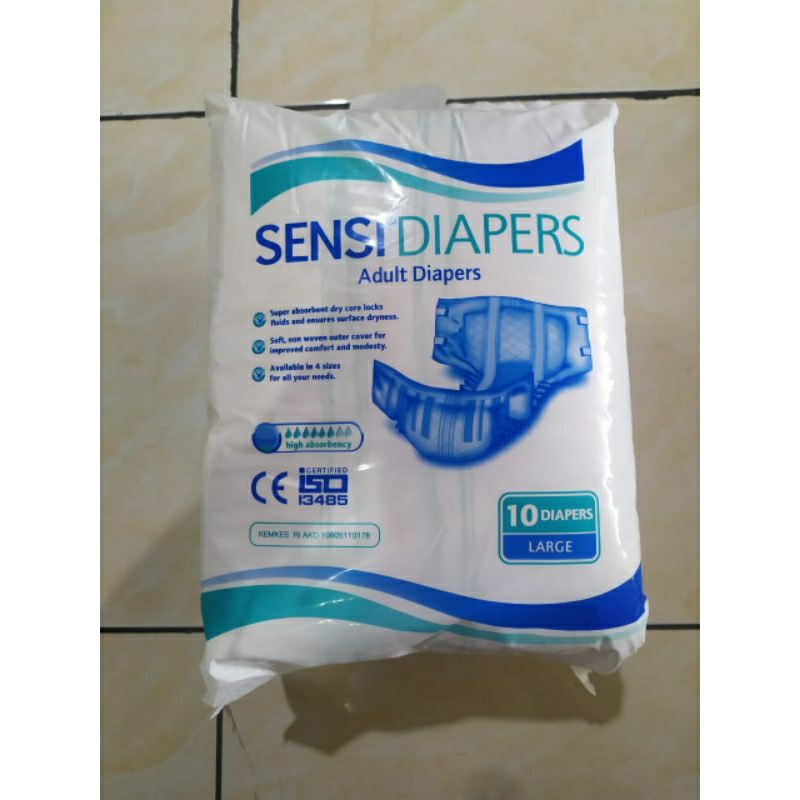 Pampers Diapers Popok Perekat Dewasa Orang tua Lanjut Usia Lansia L